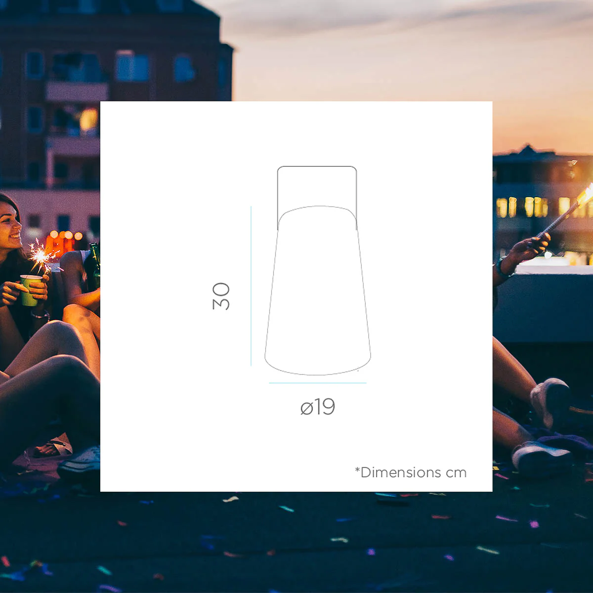 ALTAVOZ PORTÁTIL CON LUZ NÓMADA PLAY - Image 7