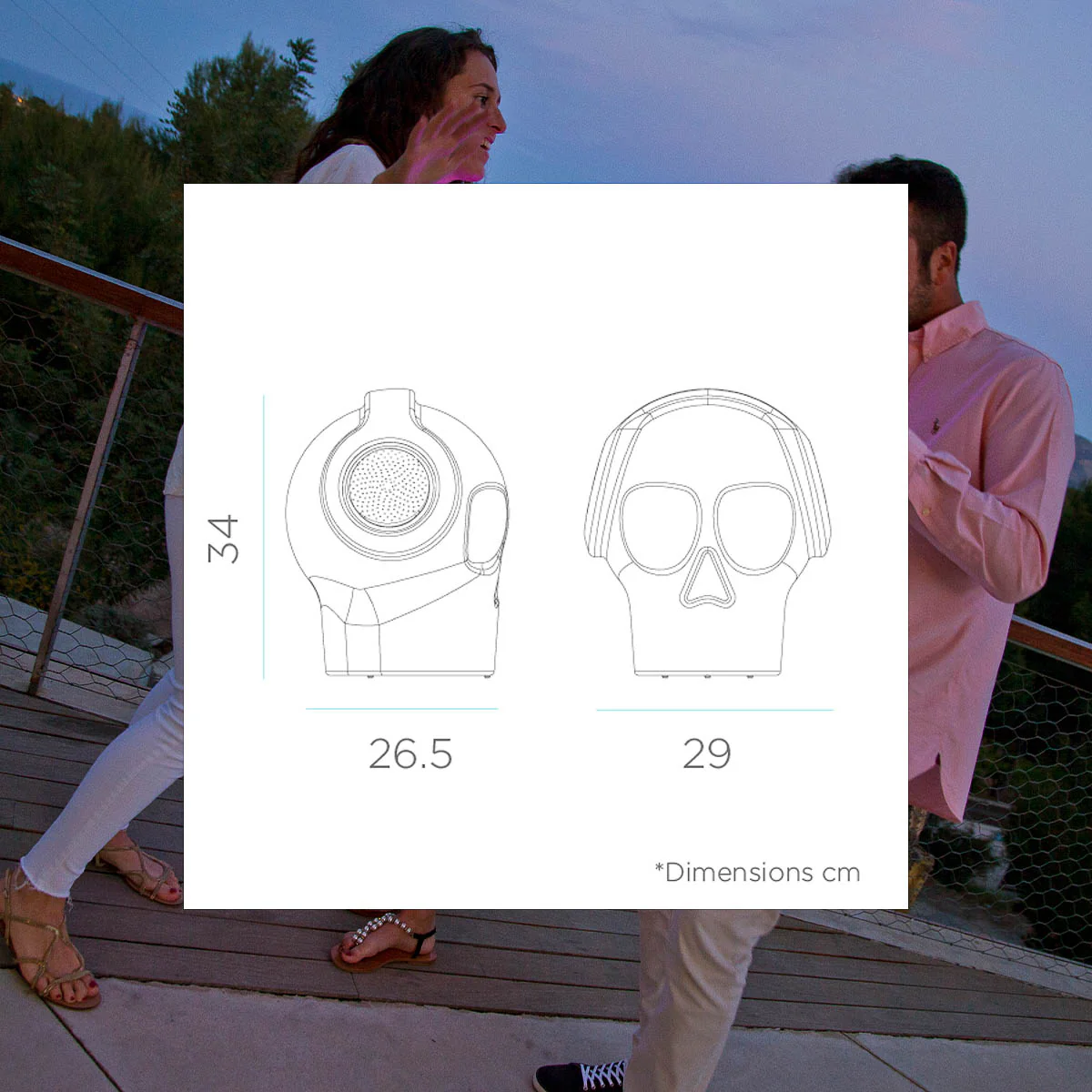 ALTAVOZ PORTÁTIL CON LUZ ROBIN PLAY - Image 6