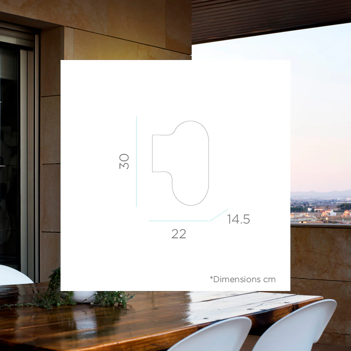 APLIQUE DE PARED CÁPSULA TERPE - Image 5