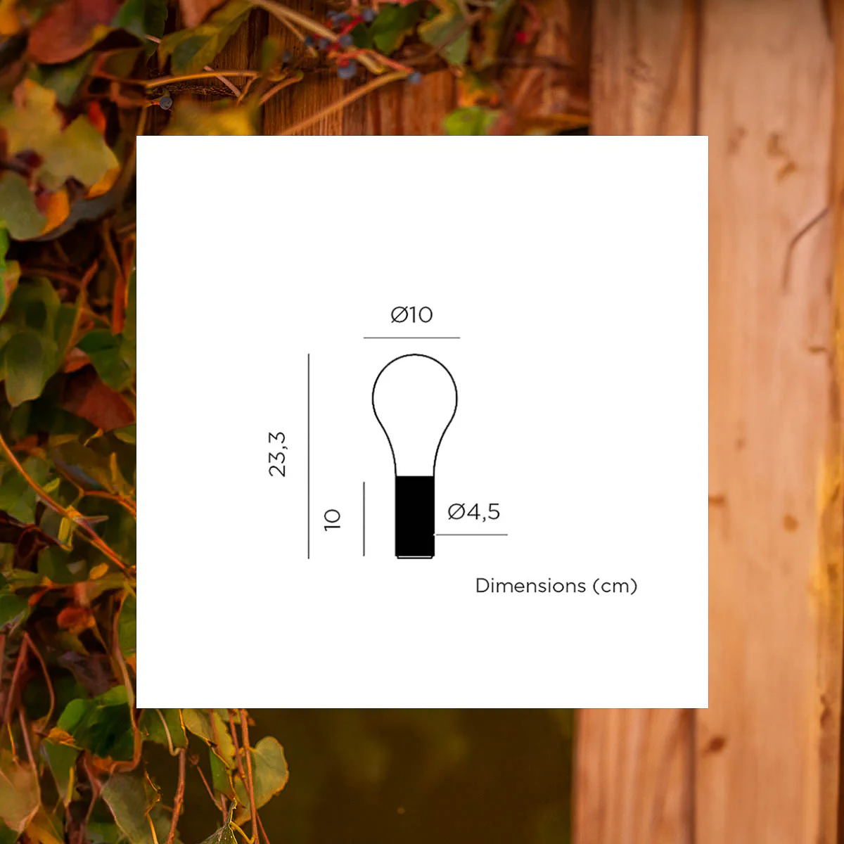 Bombilla vintage portátil sin cables EDY A100 - Image 4