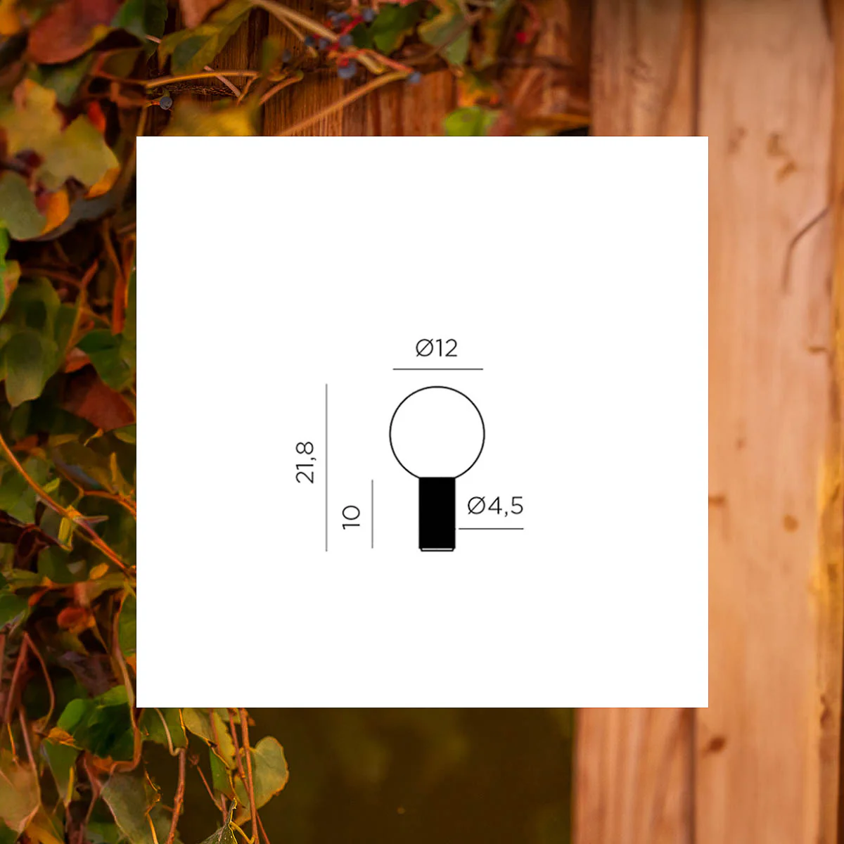 Bombilla vintage portátil sin cables EDY G125 - Image 21