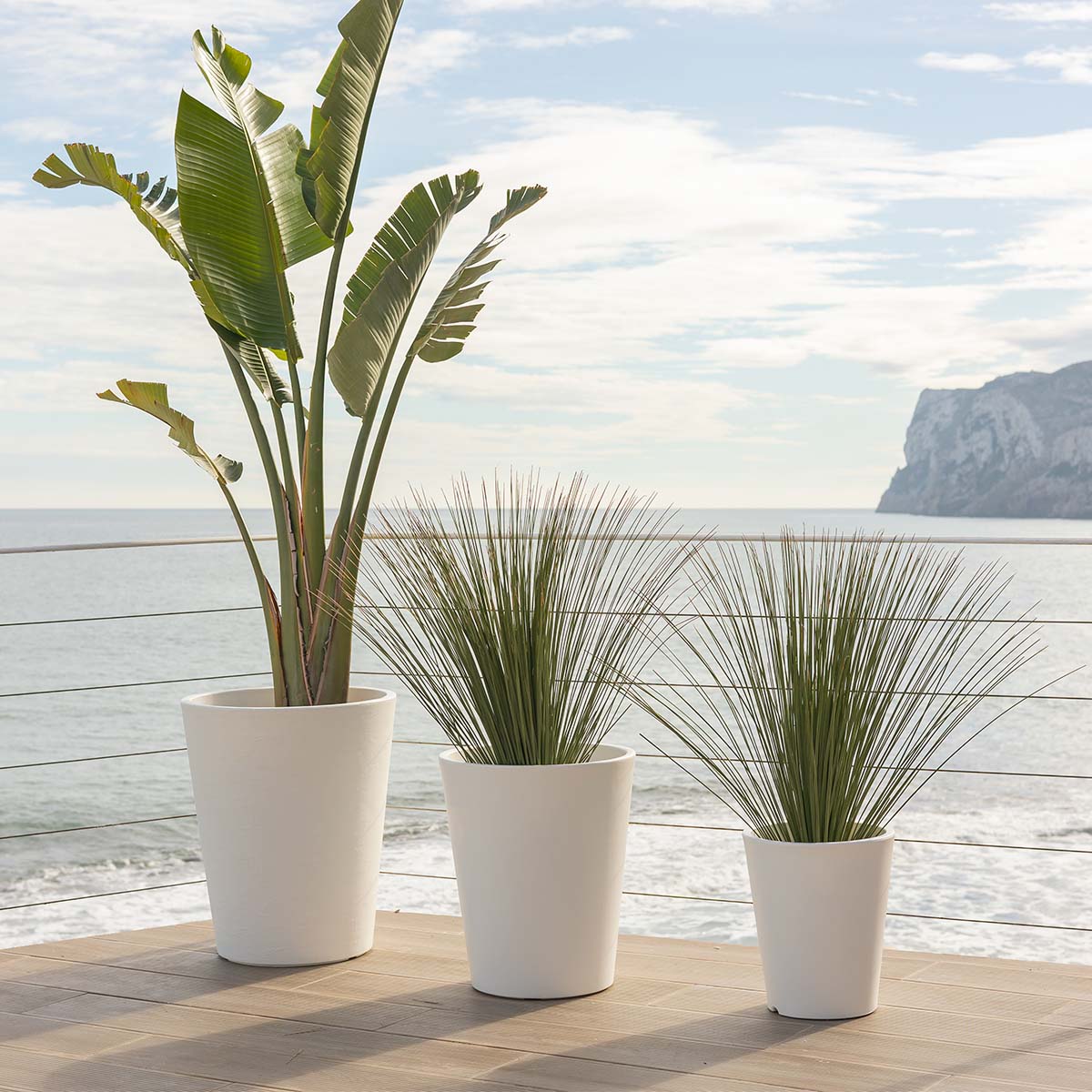 Macetero redondo GERBERA 45 - Image 3