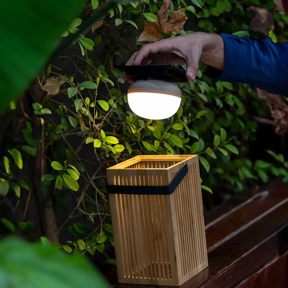 Farol solar portátil sin cables OKINAWA LANTERN - Image 4