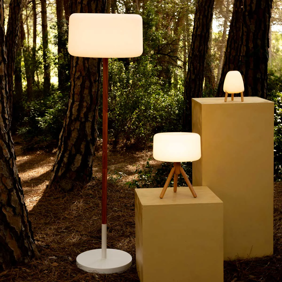 LÁMPARA DE PIE SOLAR REGULABLE CHLOE PLANT - Image 5