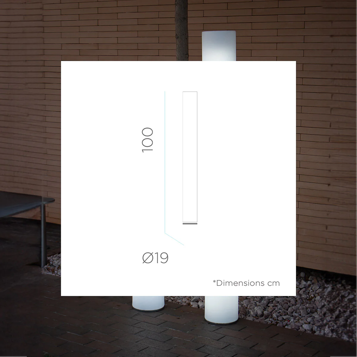 LÁMPARA DE PIE CILÍNDRICA FITY 100 - Image 9