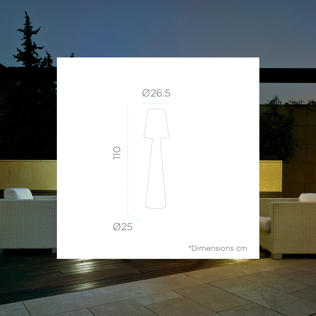 LÁMPARA DE PIE LOLA 110 - Image 12