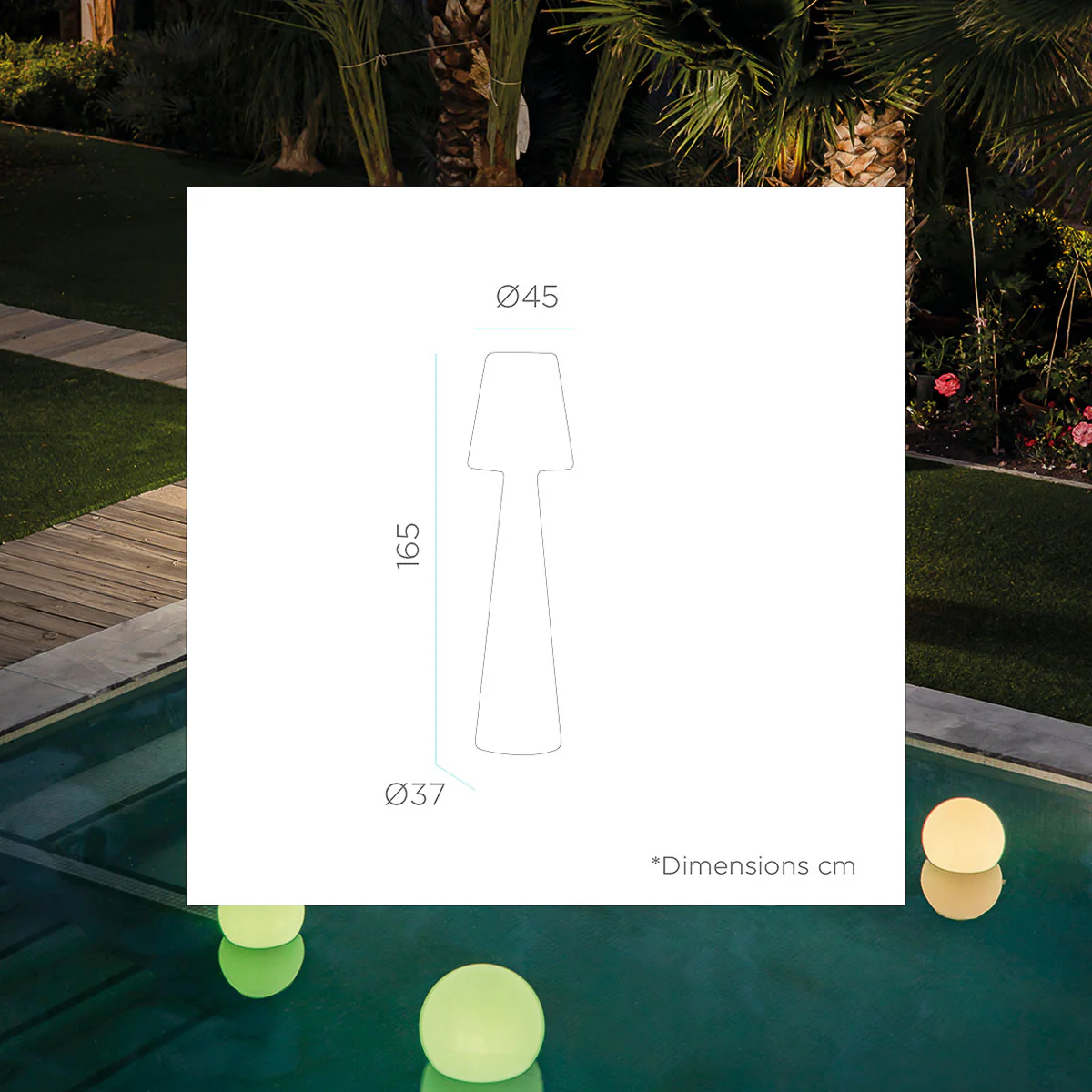 LÁMPARA DE PIE LOLA 165 - Image 11