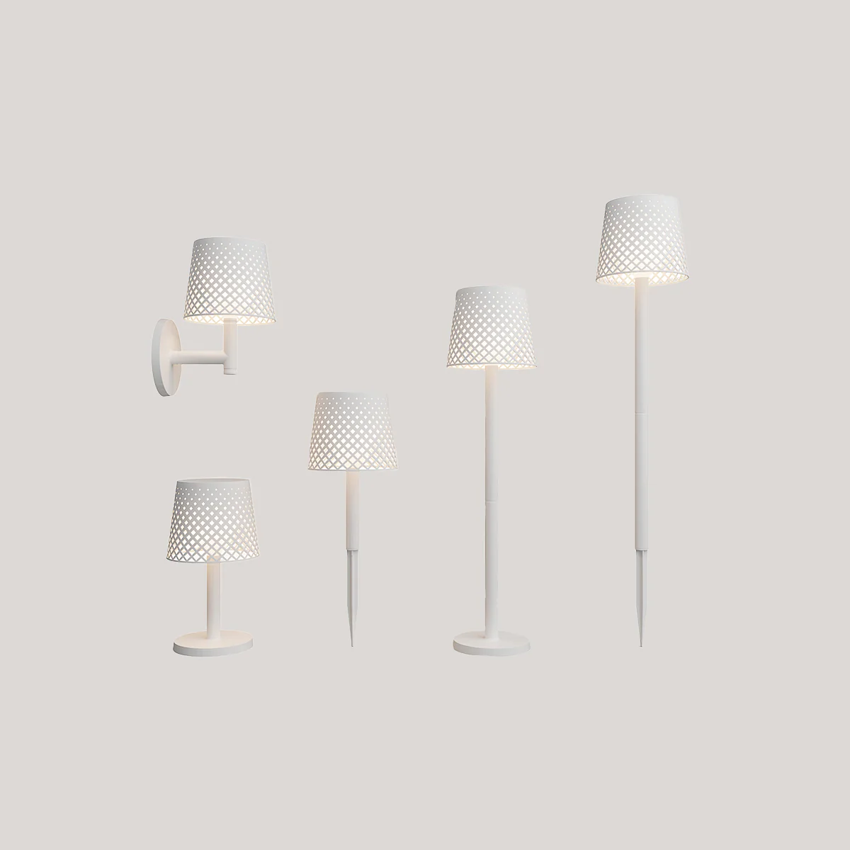 Lámpara solar Greta (Lámpara múltiple) - Image 8