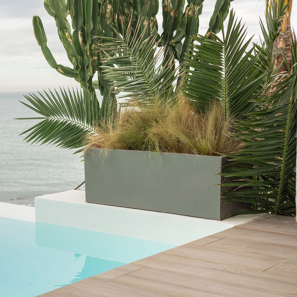 Macetero rectangular JARA 100 x 40 - Image 3