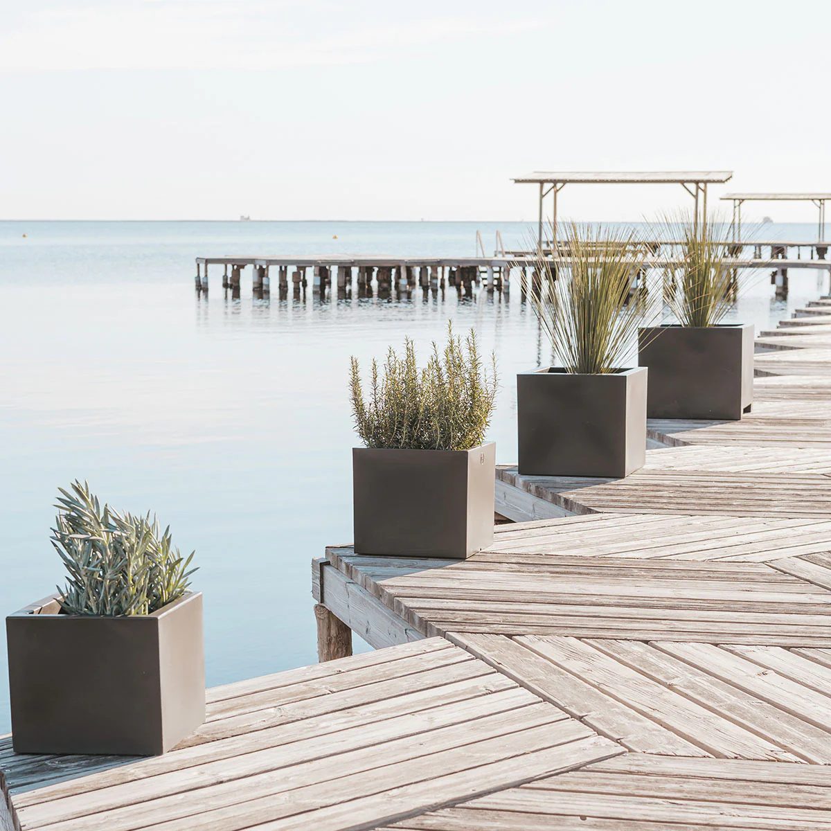 Macetero cuadrado NARCISO 40 - Image 3