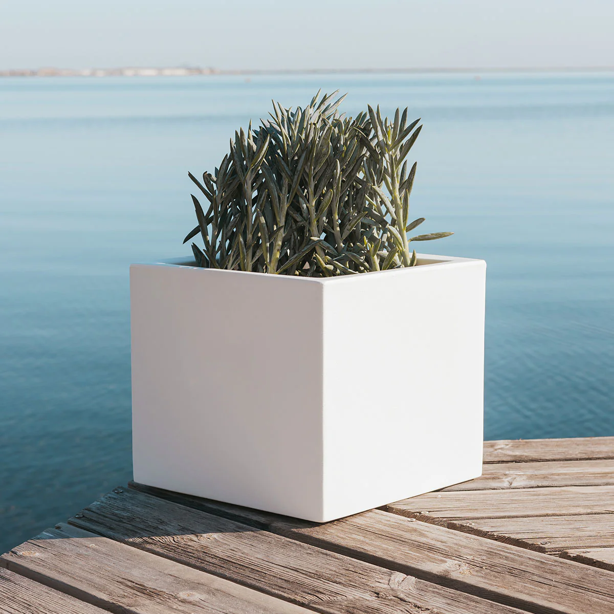 Macetero cuadrado NARCISO 40 - Image 4