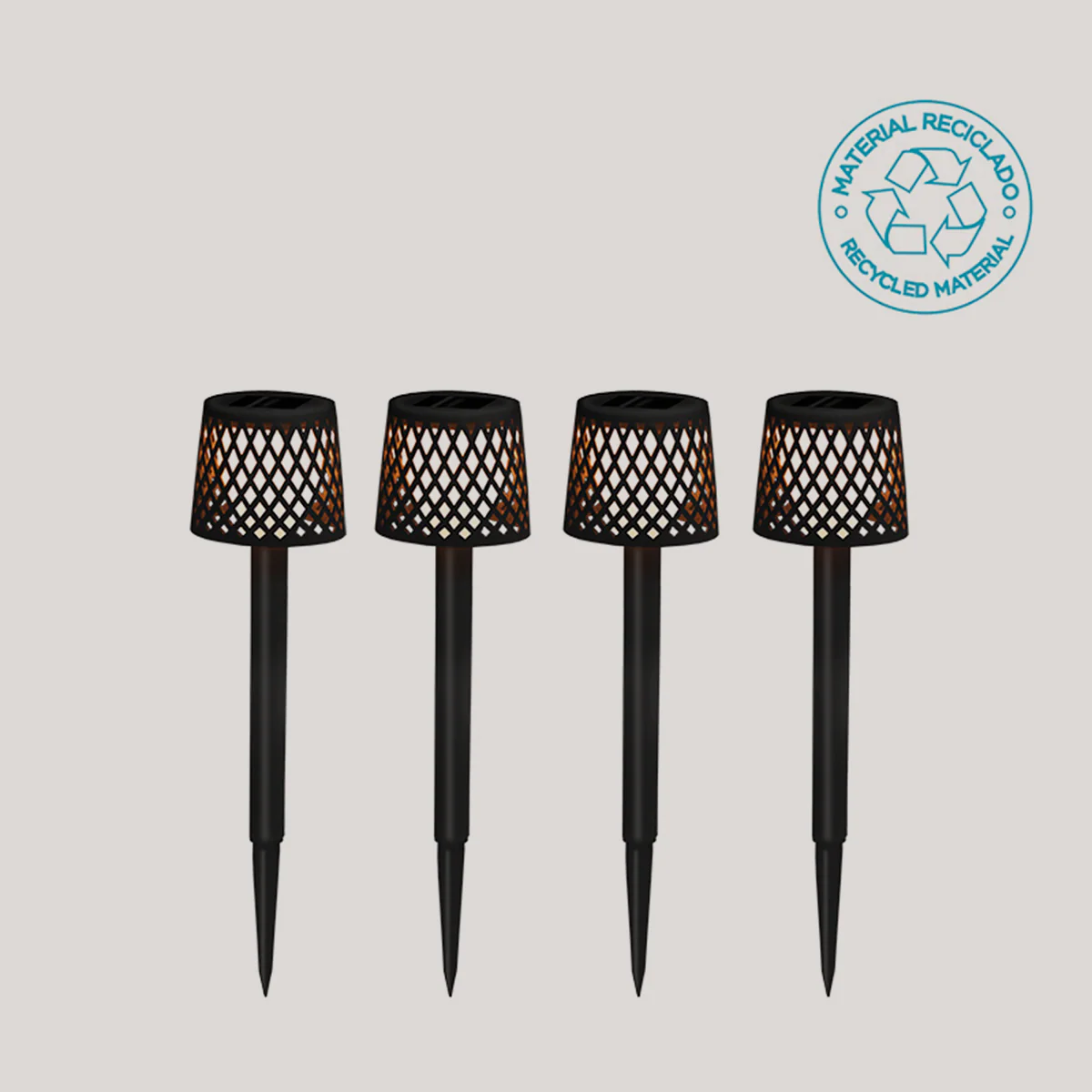 Pica solar para jardín Gretita (4 uds) - Image 7